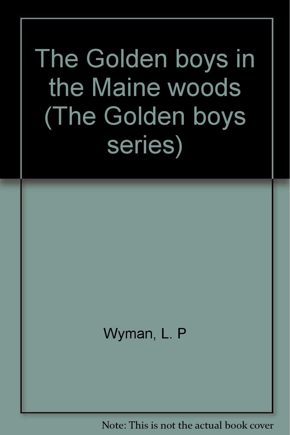 Golden Boys in the Maine Woods