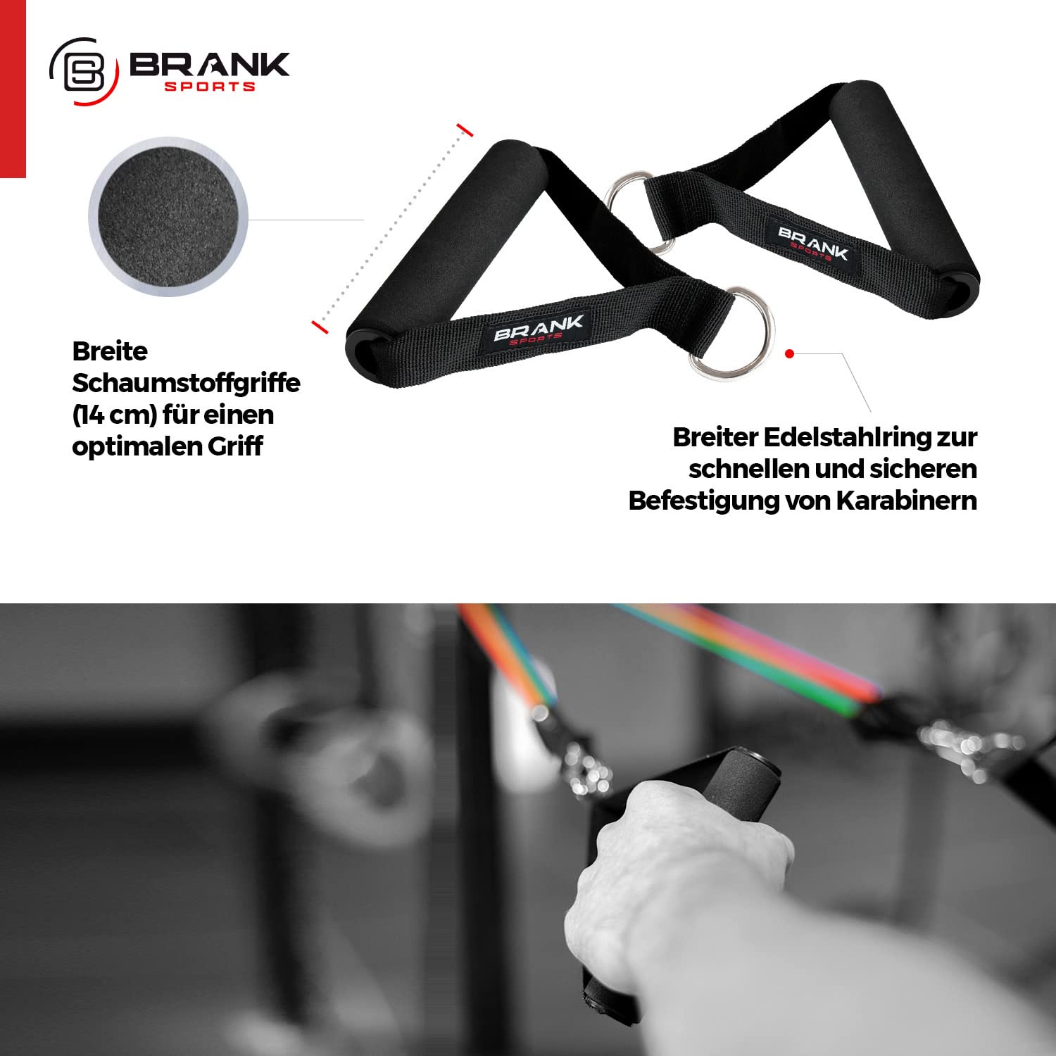Widerstandsbänder- Fitnessbänder Ultimativer Muskelaufbau - Resistance Bands Mit Hochwertige Materialien - Gummiband Sport - Kraftraining - Fitness Band Gratis Trainingsguide