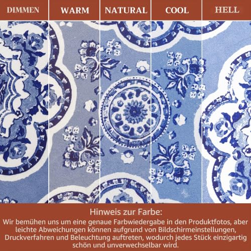 Maison d'Hermine Tischläufer 100 % Baumwolle Einlagig (50 cm x 150 cm) – Ansicht 6