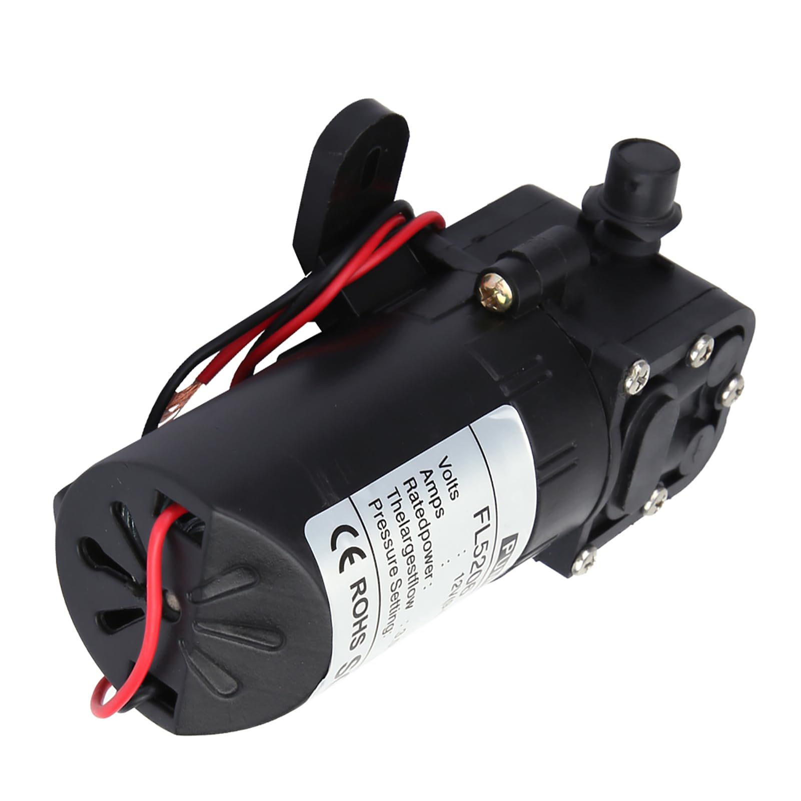 Pompa Elettrica A Membrana con Tubo Dritto Doppio da 36 W, Pompa A Spruzzo Ad Alta Pressione per Uso Agricolo, Domestico E Industriale, Accessorio