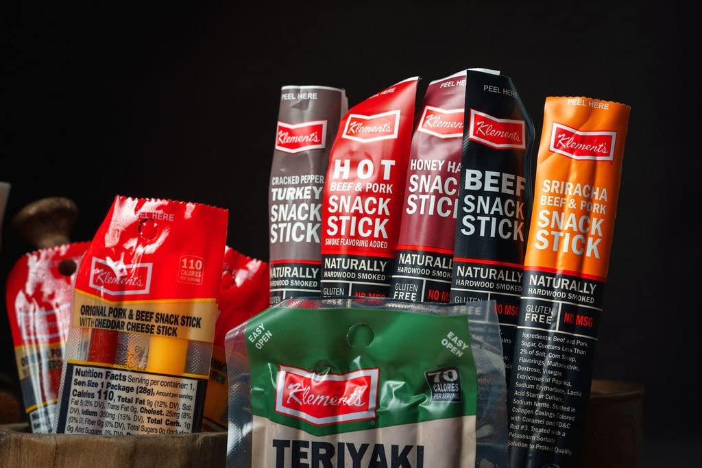 Jerky.com XXL Beef Jerky & Meat Sticks Variety Pack | 52 Piece Gift Basket with Beef Sticks, Pork, Turkey, Ham & Cheese | Over 2 lbs of High Protein Meat Snacks Jerky Gifts | Easter Gifts for Adults