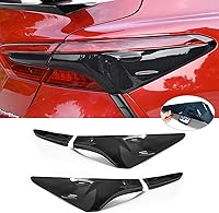 Vista 1 de Cubierta para luz trasera 4 piezas para Camry 2024 2023 2022 2021 2020 2019 2018, protector de bisel para marco de luz trasera, accesorios