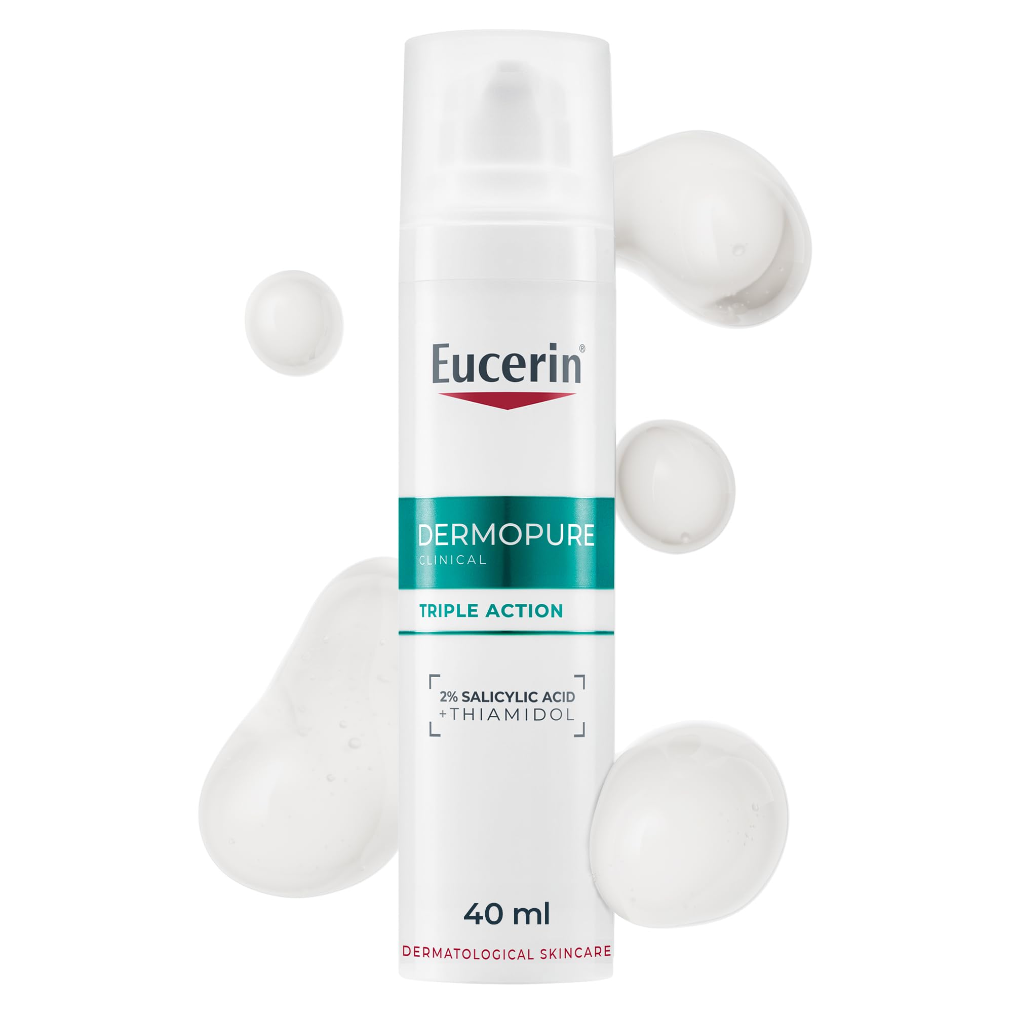 Eucerin DERMOPURE CLINICAL Triple Action Correcting Fluid for Pimples & Acne-prone skin, 40ml