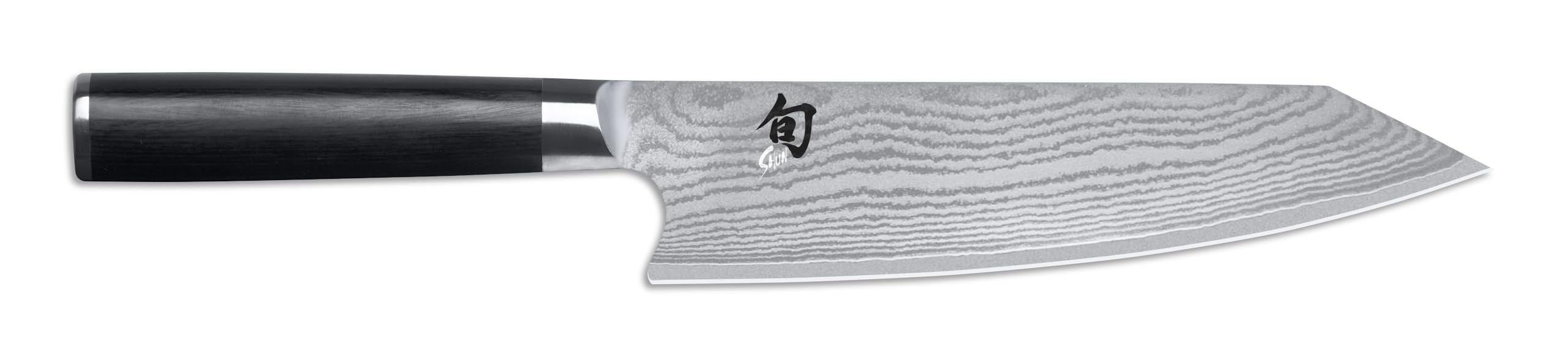 KAI Shun Classic Kiritsuke 20 cm Klingenlänge - Damastmesser 32 Lagen VG MAX Kern - 61 (±1) HRC - Pakkaholzgriff - Made in Japan - japanisches Kochmesser Küchenmesser geschmiedet