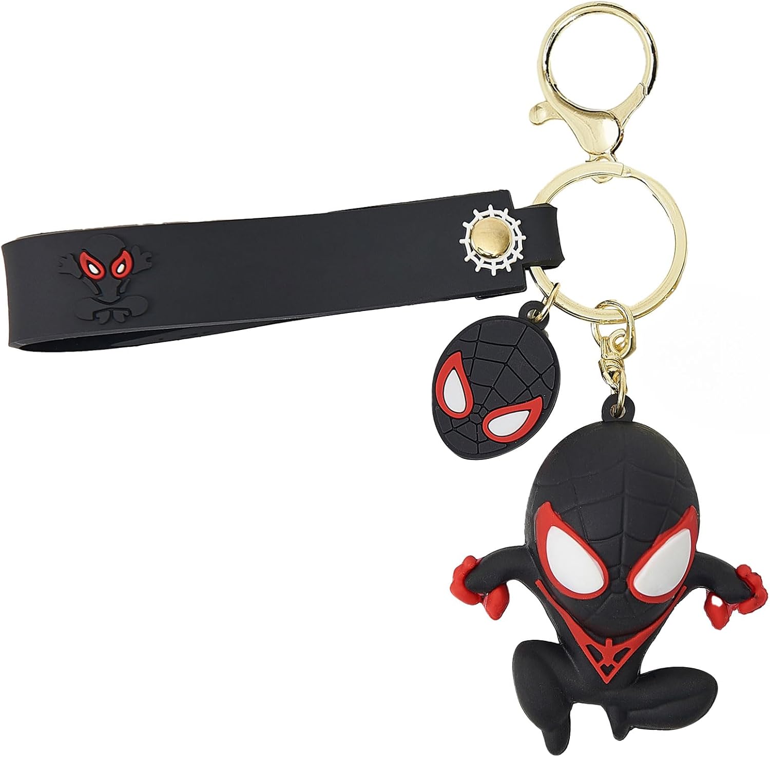 Cartoon Keychain for Girls and Boys, Cute Keychains Accessories Keyring Key Wristlet Car Charms Backpack Key Chain