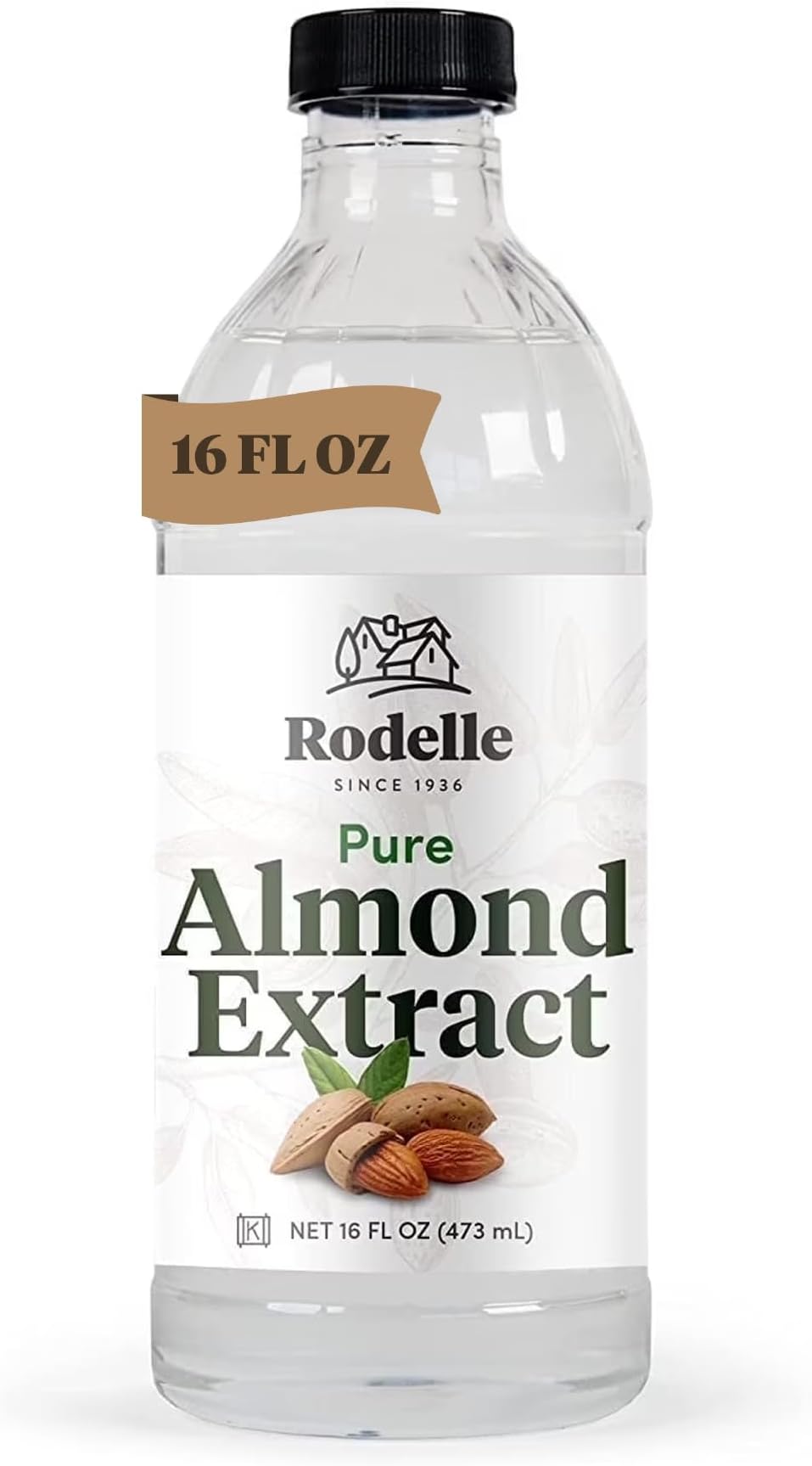 Pure Extract, Almond, 16 Ounce