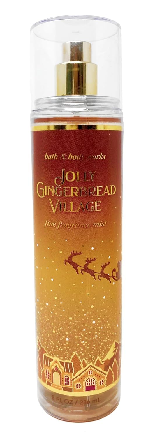 Generic White Barn JOLLY GINGERBREAD VILLAGE Fine Fragrance Mist 8 Fluid Ounce