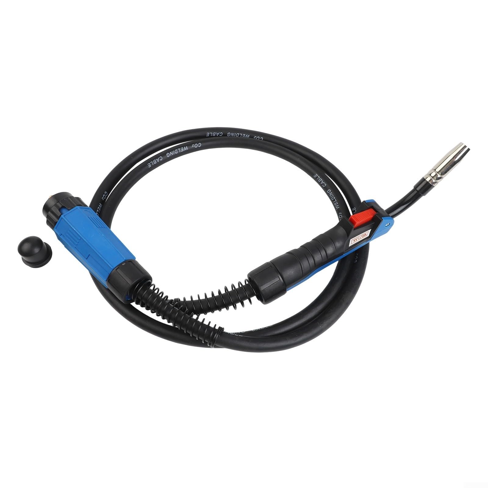 Torcia professionale per saldatura MIG, tipo 15AK, lunghezza 3 m, per filo con punte di contatto in ottone