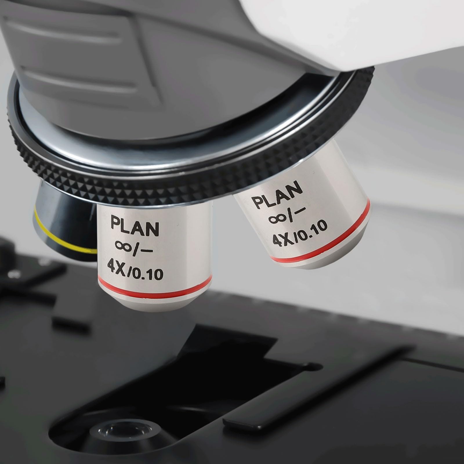 Obiettivo per microscopio Infinity su misura per modelli Olympus che fornisce capacità di osservazione superiore (4X)