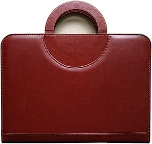 Stationery Custom PU Leather Certificate Conference A3 A4 Leather Document File Folder - A4 Size File Folder And Personalized Folder