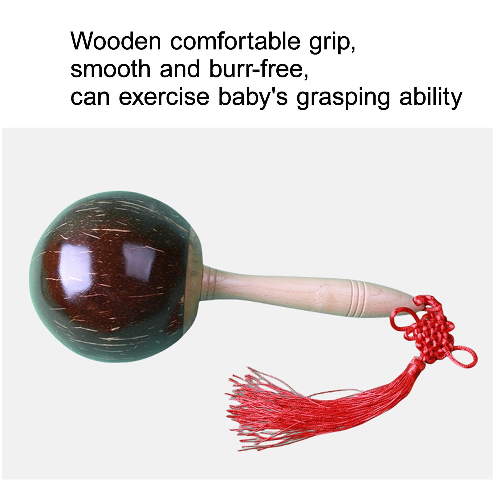 Amscan 398275 Deluxe Round Maracas, 8.5