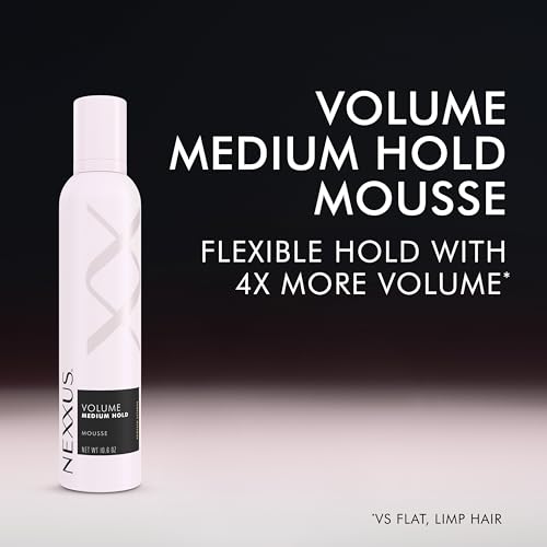 Nexxus Styling Volume Hair Mousse for Medium Hold, 10.6 oz - image 3