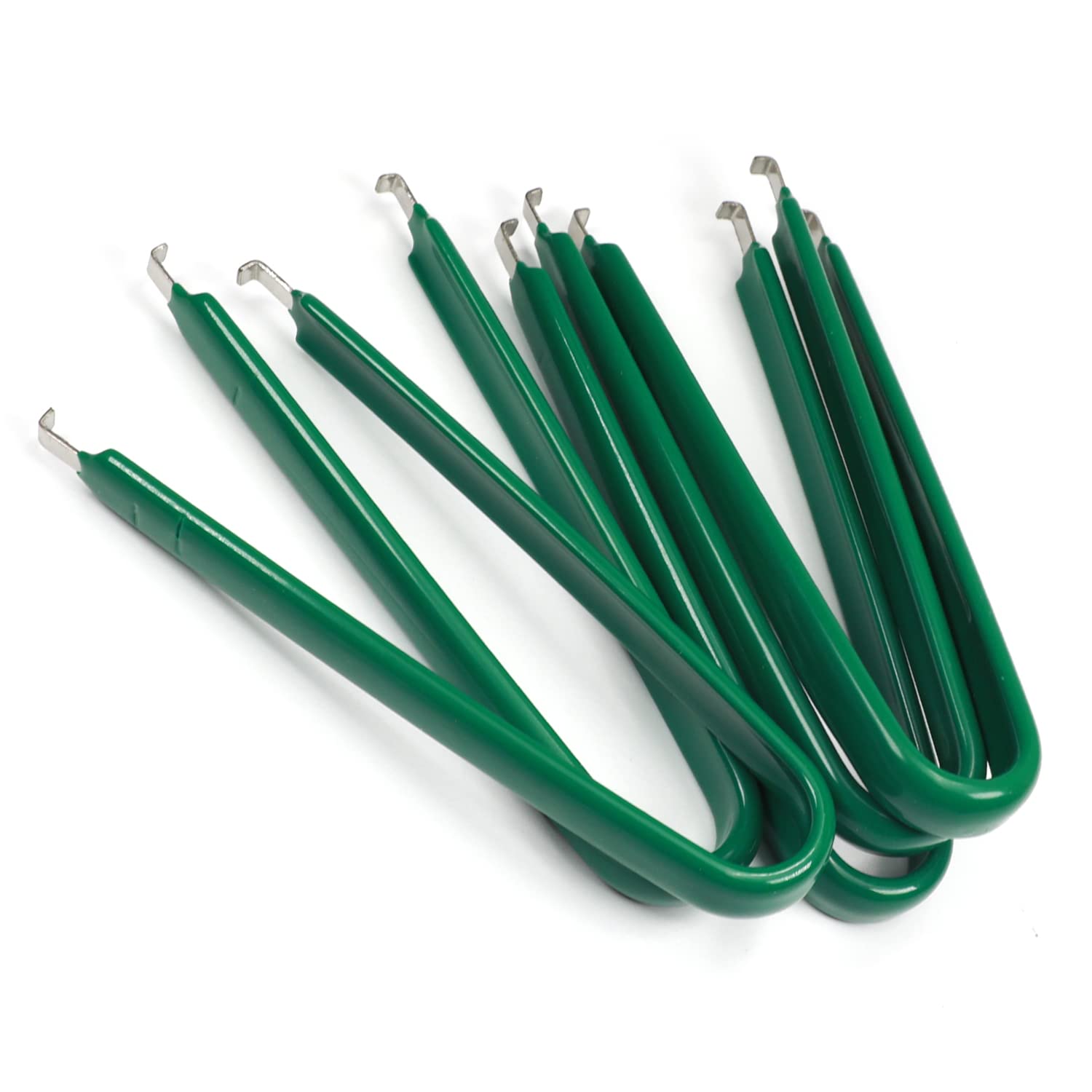 Utoolmart IC Puller Chip Extractor Stainless Steel with Insulated Vinyl Grip Green 5 Pcs