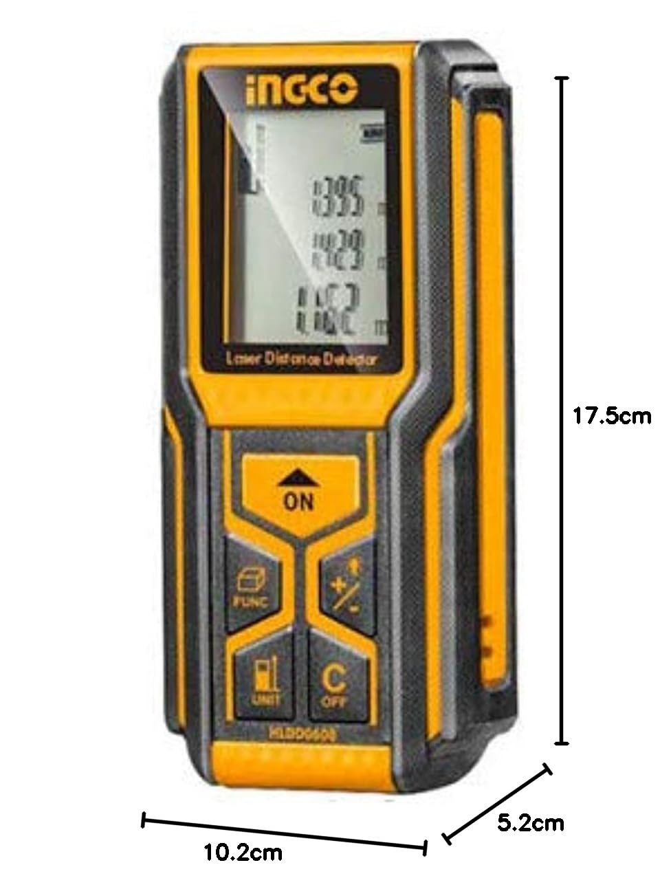 Distanziometro Laser 50m - Metro Laser Professionale IP54 - Con Livelli A Bolla - Misura Aree E Volumi - Foto 8