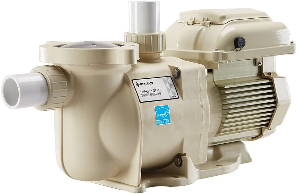 342001 SuperFlo VS Variable Speed Pool Pump, 1 1/2 Horsepower, 115/208-230 Volt, 1 Phase - Energy Star Certified