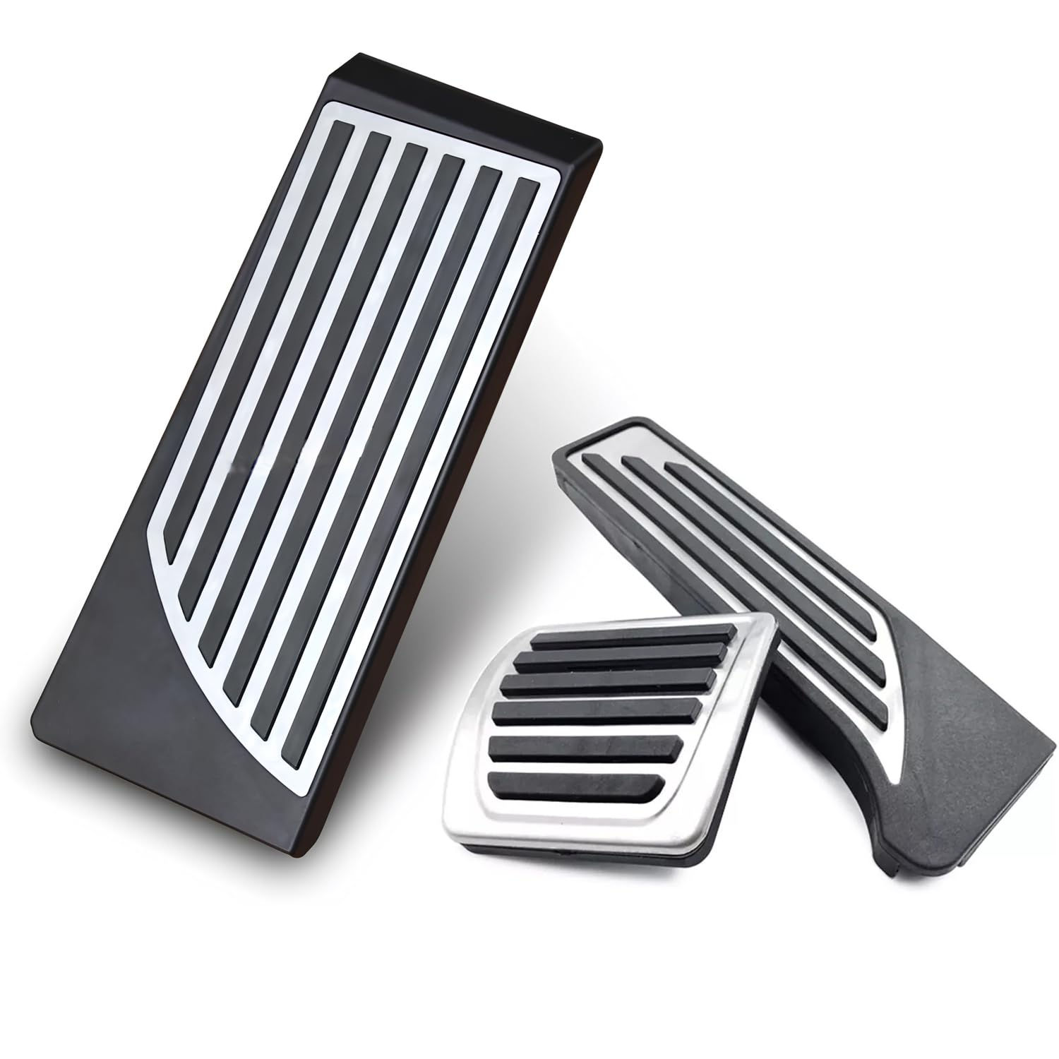 Poggiapiedi Freno Tappi Pedali Copertura Plantare Compatibile con Alfa Romeo Stelvio 2017 2018 2019 2020 2021 2022 2023 2024