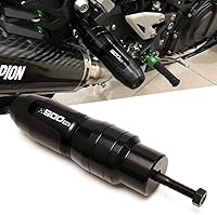 Vista 10 de Para Kawasaki Z900RS Z900 RS 2017-2019 motocicleta CNC aluminio prevención de colisiones almohadilla marco escape deslizante protector de prevención