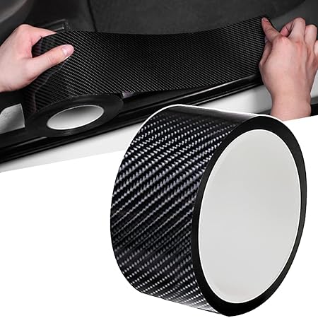 Amazon プロテクションフィルム 車用ドアフィルム傷 汚れ 防止 ドアエッジモール 車 ドア 保護 ボディ 簡単 黒 5cm 5m リアバンパープロテクター 車 バイク