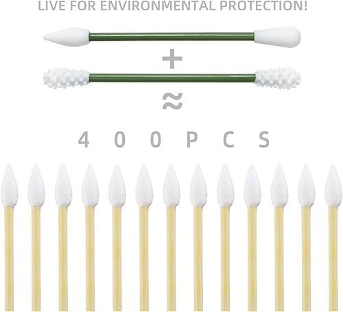 Miniatura 5 de 4 hisopos de limpieza de pistola táctica, kit de limpieza reutilizable y universal, cuatro en uno, incluye caja de almacenamiento y cepillo de