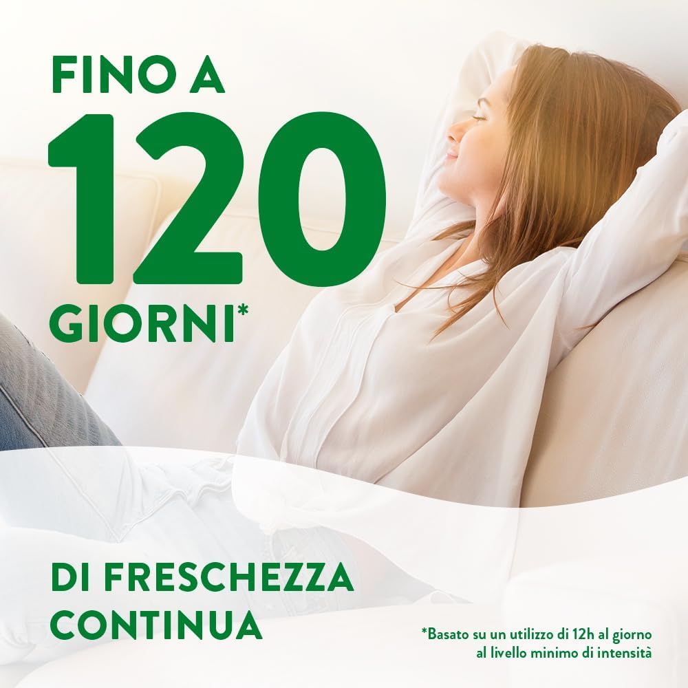Airwick Kit Diffusore Elettrico di Oli Essenziali, Confezione da 12 Kit (Gadget e Ricarica), Profumatore per Ambienti Elettrico, 6 alla Fragranza di Lavanda, 6 Vaniglia
