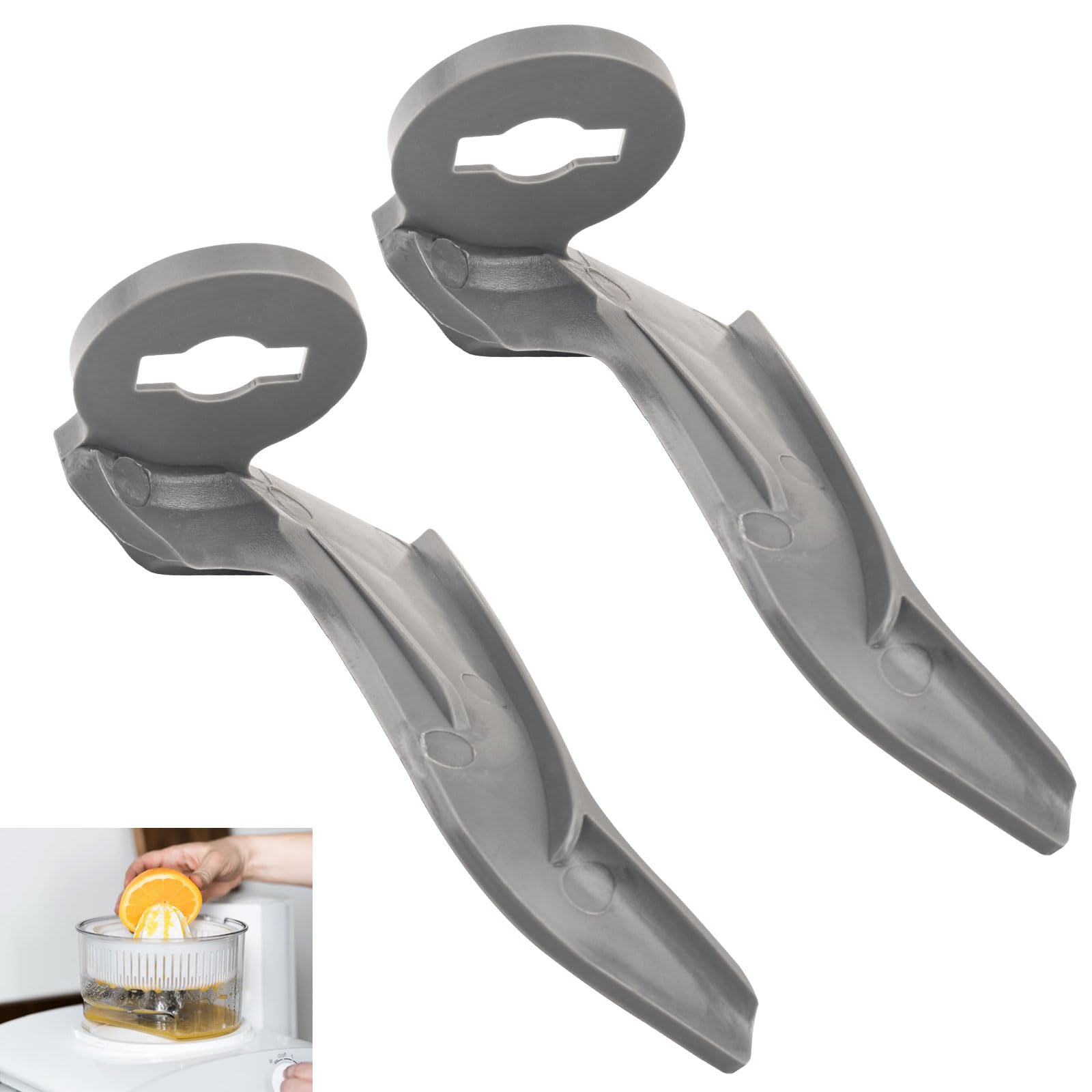 2 Pack Universal Loaf Bread Dough Extender Center Hook for Bosch Mixing Machine Accessories Universal Plus Mixer Dough Mixing Hook Plastic Steering Shaft