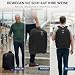 5 Cities 55 cm Rucksack, Trolley-Tasche, Handgepäck, leicht, Reisekabine genehmigt, mit Schultergurten, Rädern, Anzugtasche, Handgepäck
