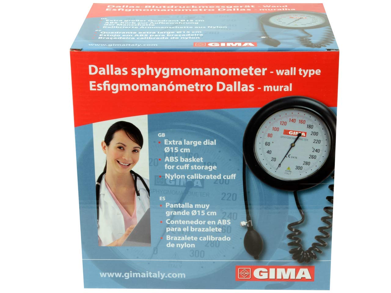 GiMa 32749 Dallas Sphygmomanomètres mural