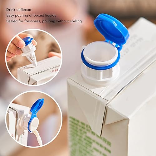 Miniatura 8 de 2 vertedores de leche superior, vertedores de botellas de leche, vertedores de botella de licor, botellas de licor, cartón, bebidas, vino, cóctel,