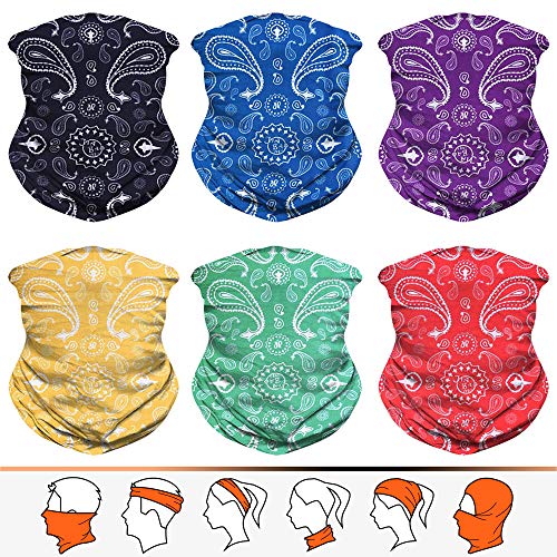Image of JOEYOUNG Headwear, Bandana, Neck Gaiter Head Wrap Headband Balaclava Magic Scarf