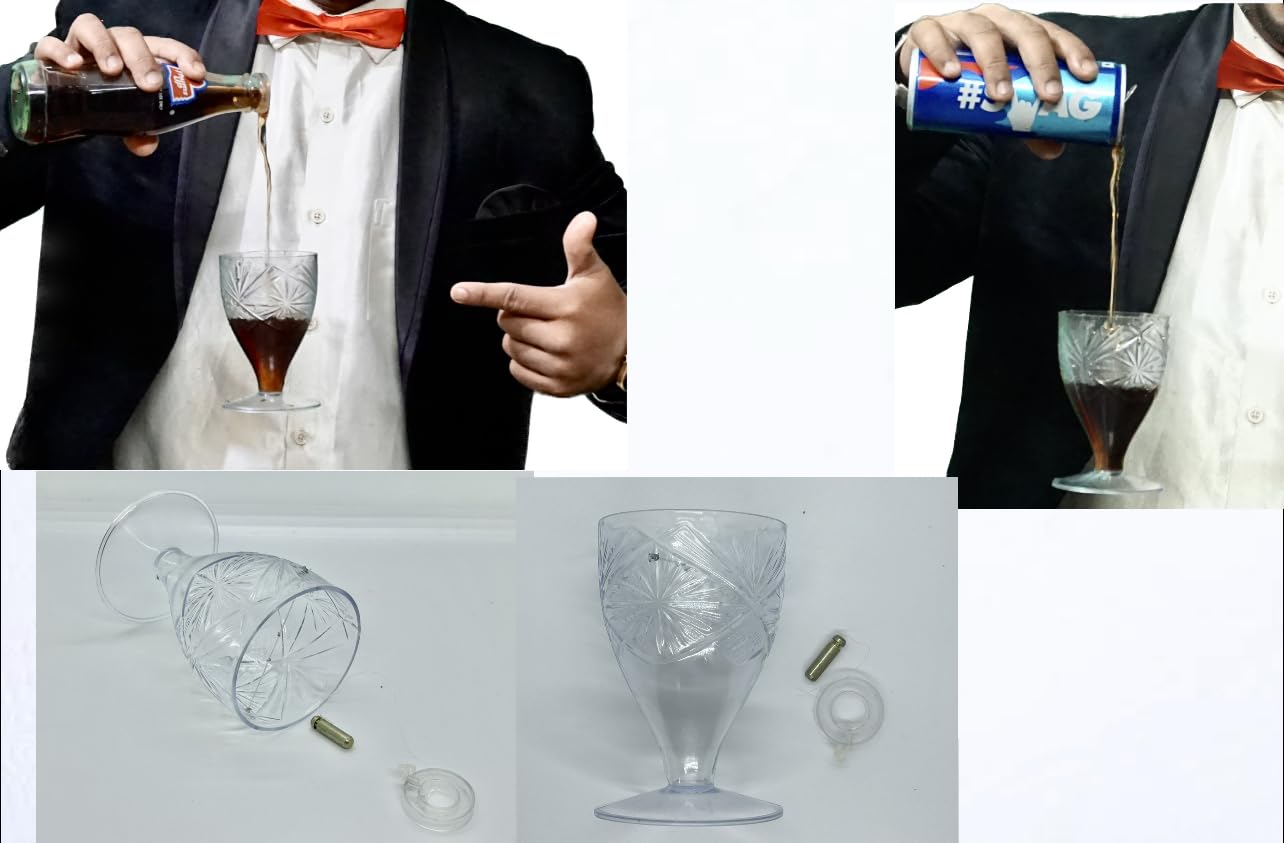 - Airborne Glass Magic/Floating Glass Magic Trick