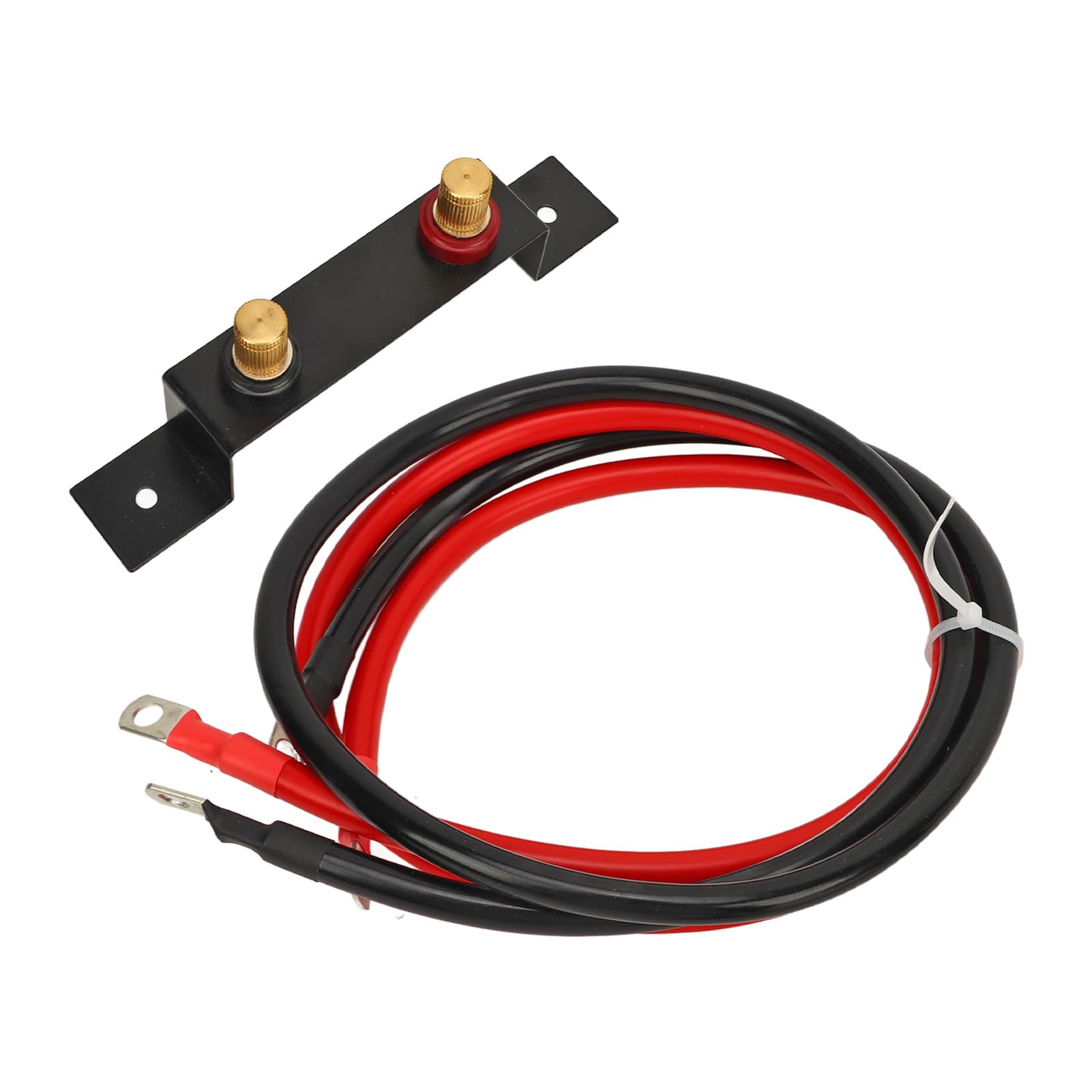 Cocoarm Kit di Riposizionamento Terminale in Ottone per Palo di Avviamento Remoto della Batteria con Cavi in ​​rame da 1,2 M Cappucci Isolati Installazione Semplice per Modelli X3 ATV UTV Camion