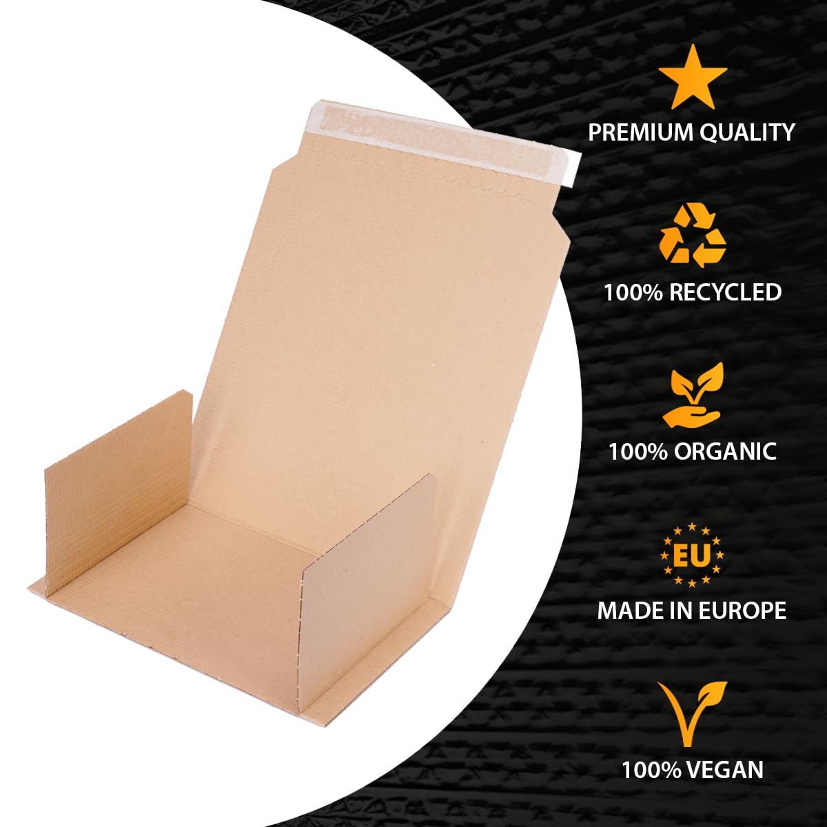 Emballages pour livres 310 x 250 x 20-70 mm DIN A4 brun 100 pièces