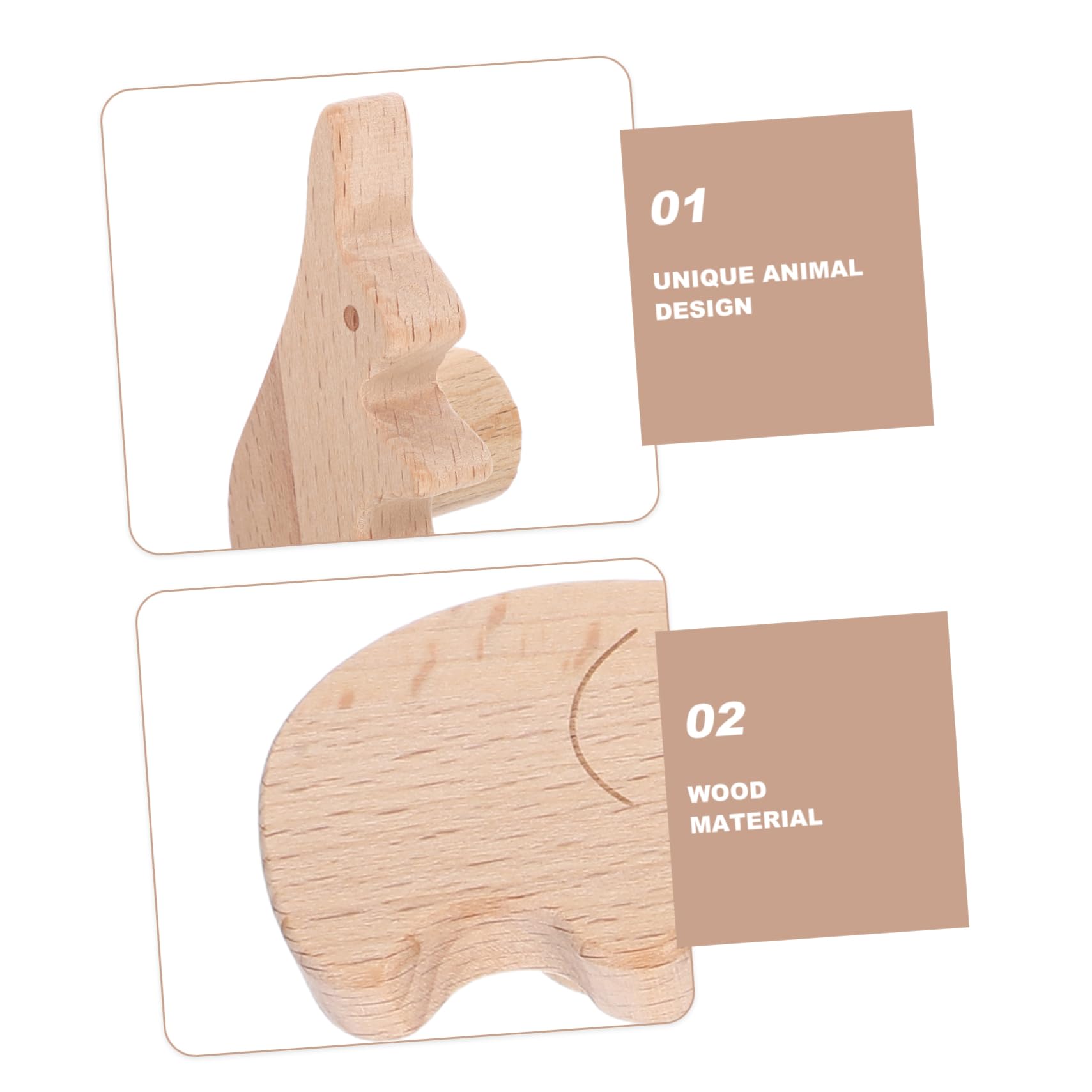 30 Pezzi Pomelli per Mobili in Forma Animale con Manopole Decorative per Armadi e Camerette Finitura Liscia e Resistente per Arredamento Casa