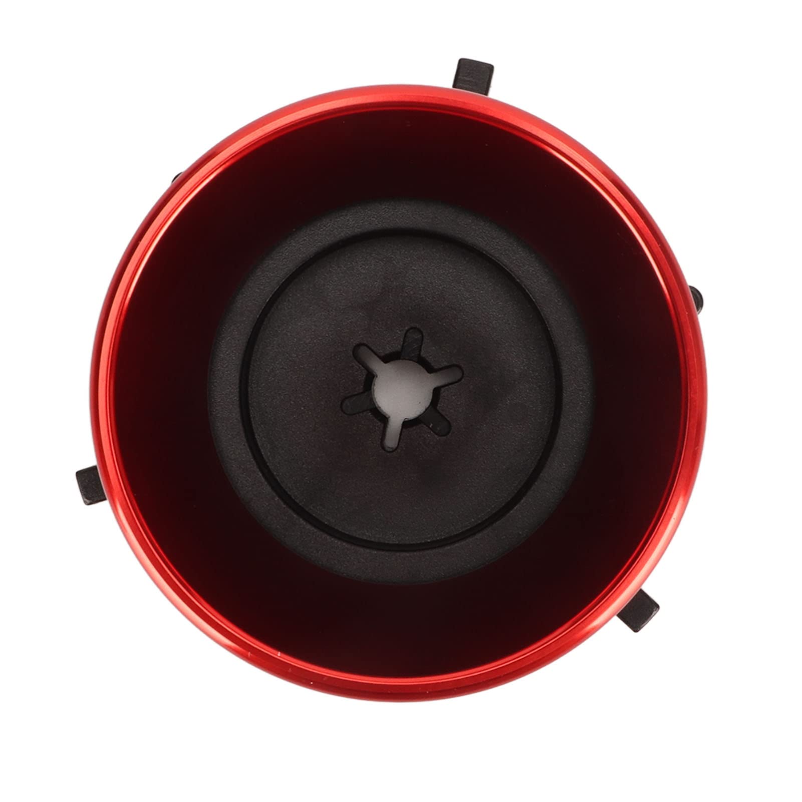 1 par de Adaptadores de Cubo Nab, Dispositivo de Carga Universal de Abridor de Aleación de Aluminio de 10 Pulgadas para Studer ReVox, para Akai, para Teac, para Grabadoras de (Rojo)