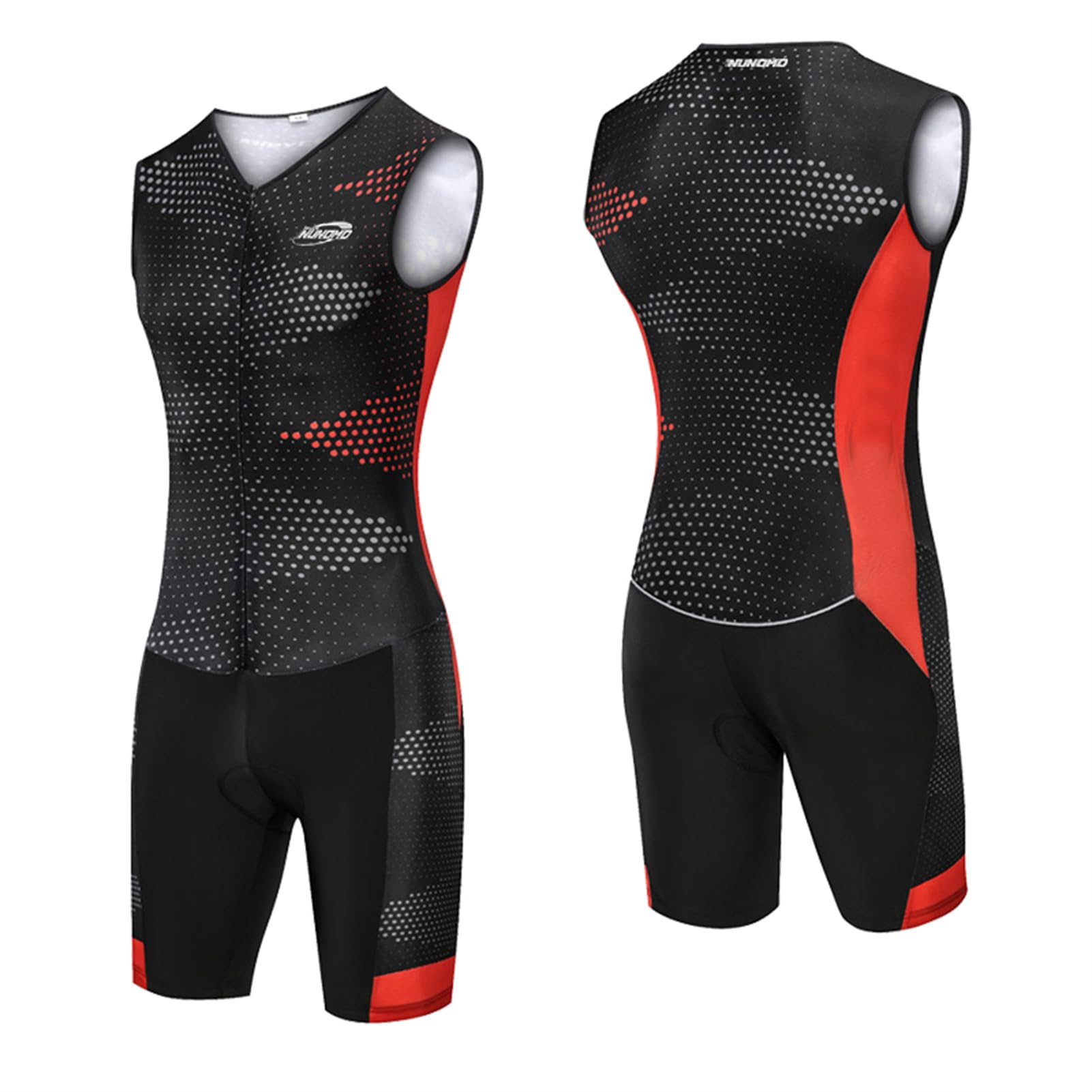 Femmes Haut de Gamme rembourré Triathlon Tri Suit Compression Duathlon Courir Costume de Peau Natation Cyclisme,Triathlon One Piece Aero Cycling Skinsuit