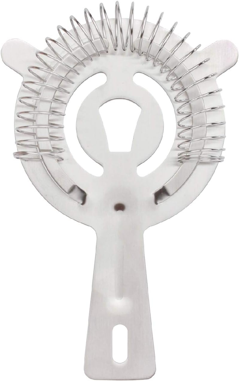 Thirsty Rhino Filtro, Professional Bar Cocktail Strainer, Stainless Steel (Set of 12)