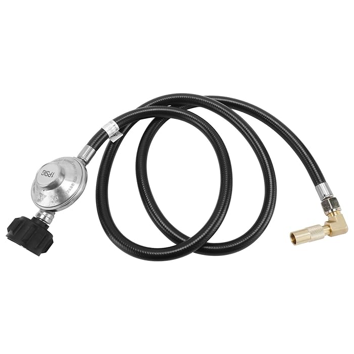 Buy Sparkfire Propane Regulator and Hose Universal Grill Regulator Replacement Parts, 5ft Hose