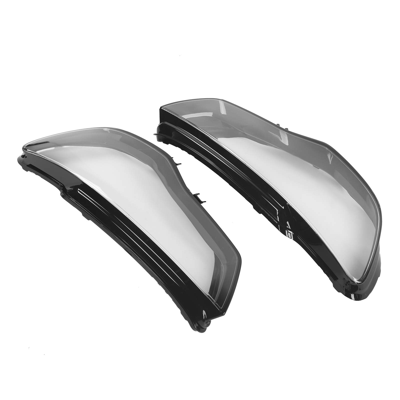 Akozon Cubierta de Lente de Faro Par para RS3 PC Transparente