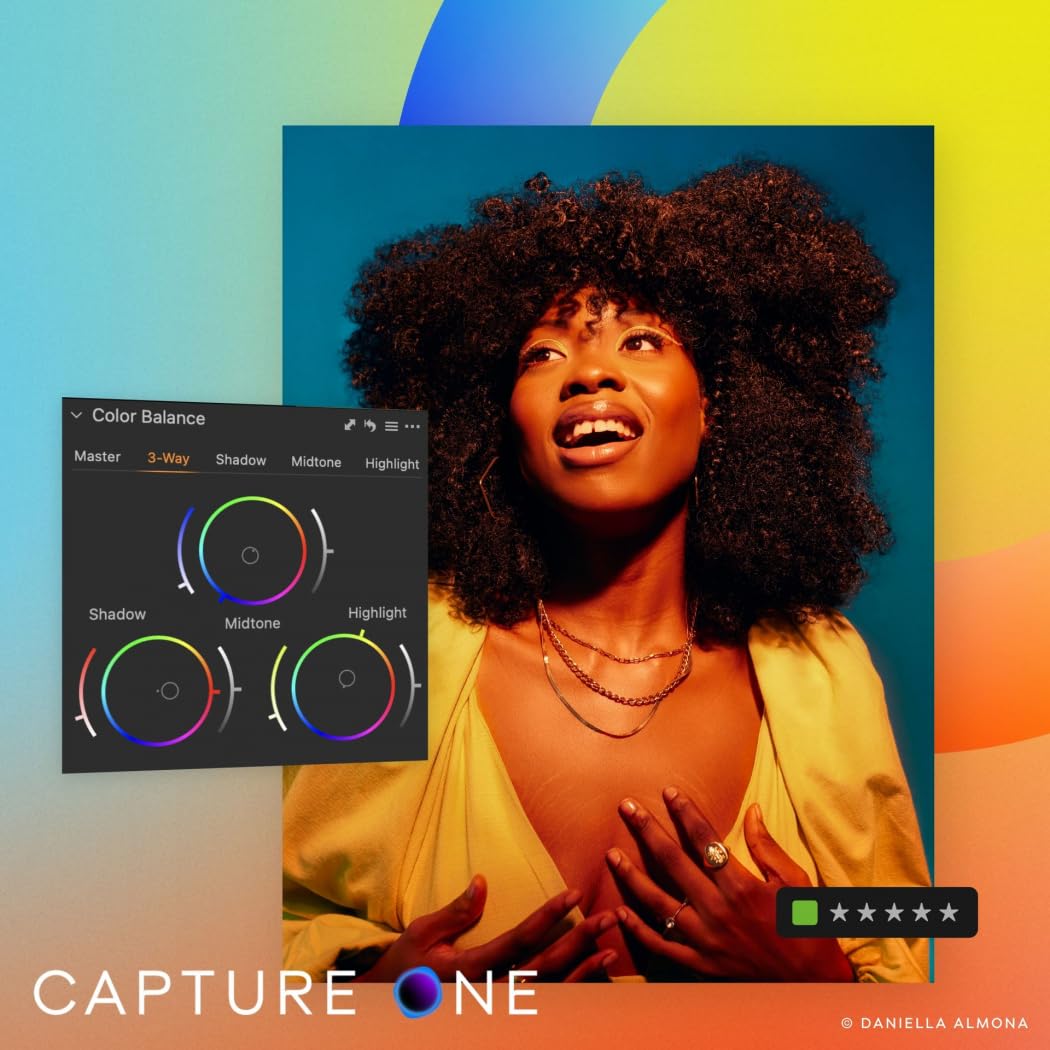 Capture One Pro 20 Bildbearbeitungssoftware mit unbefristeter Lizenz 13 Style Packs für Windows MacOS