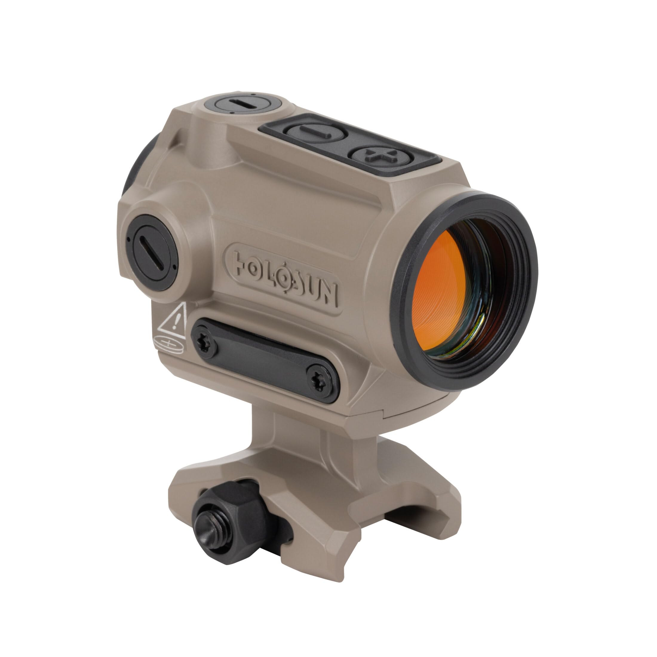 HolosunARO-RD2-FDE Microdot Rotpunktvisier mit 2MOA Punktabsehen, FDE, Picatinny-Schiene, für die Jagd, Sportschießen und Softair, taktisches Mikro-Rotpunkt-Visier - 70190793