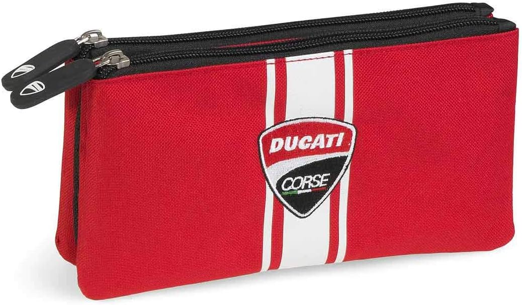 Dis2 Pencil Case, Triple Ducati, Red