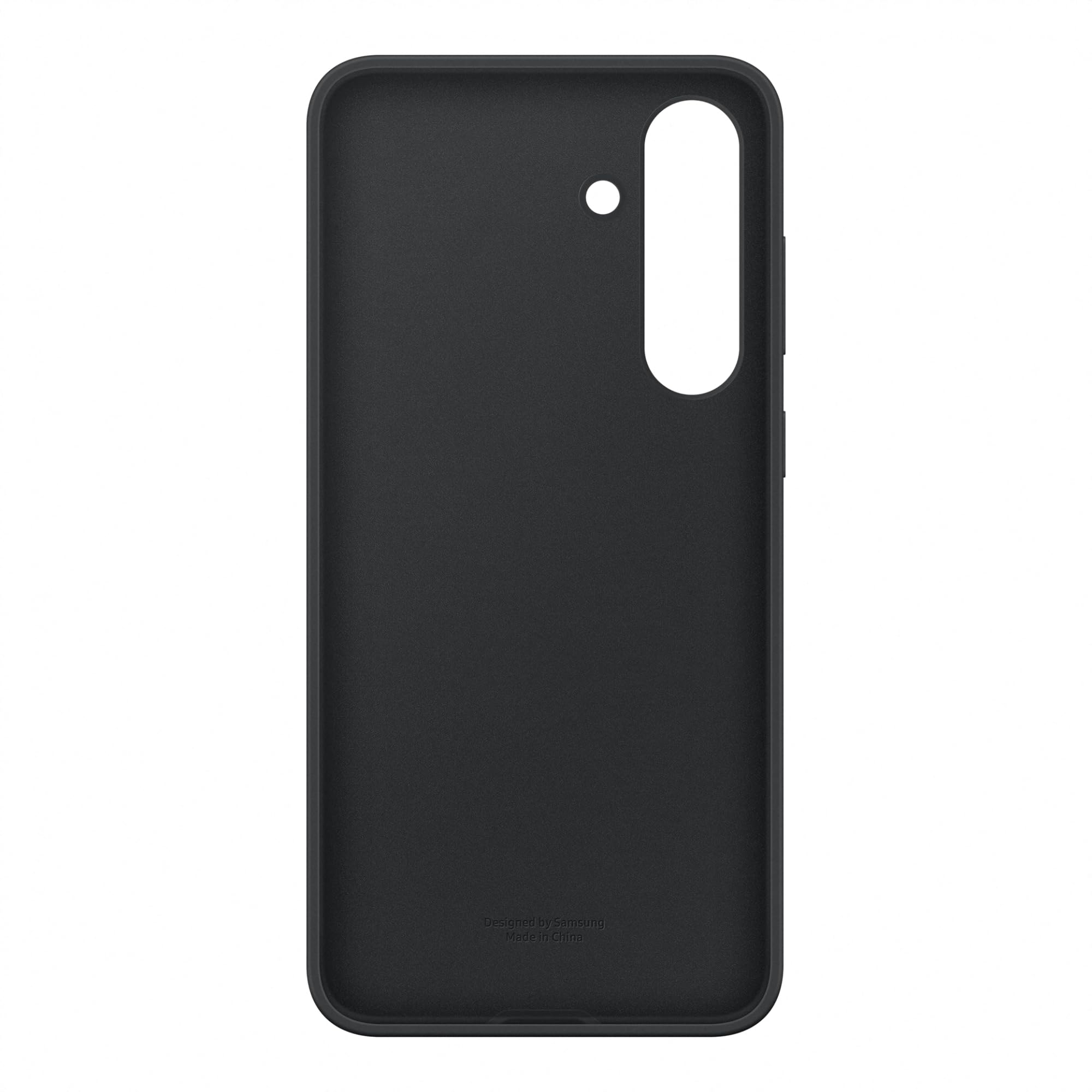 Samsung Silikonowe etui z miękkiego silikonu do Galaxy S25 FE, czarne