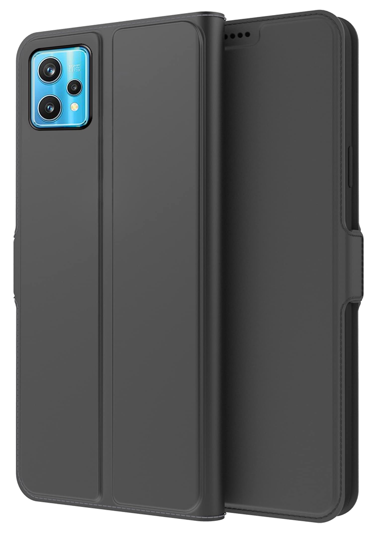 Kapa Noble Slim Flip Cover for Realme 9 Pro Plus, Magnetic and Card Holder Stand Leather Flip Wallet Case (Black) (B09Z66NYKV) Amazon Price History, Amazon Price Tracker