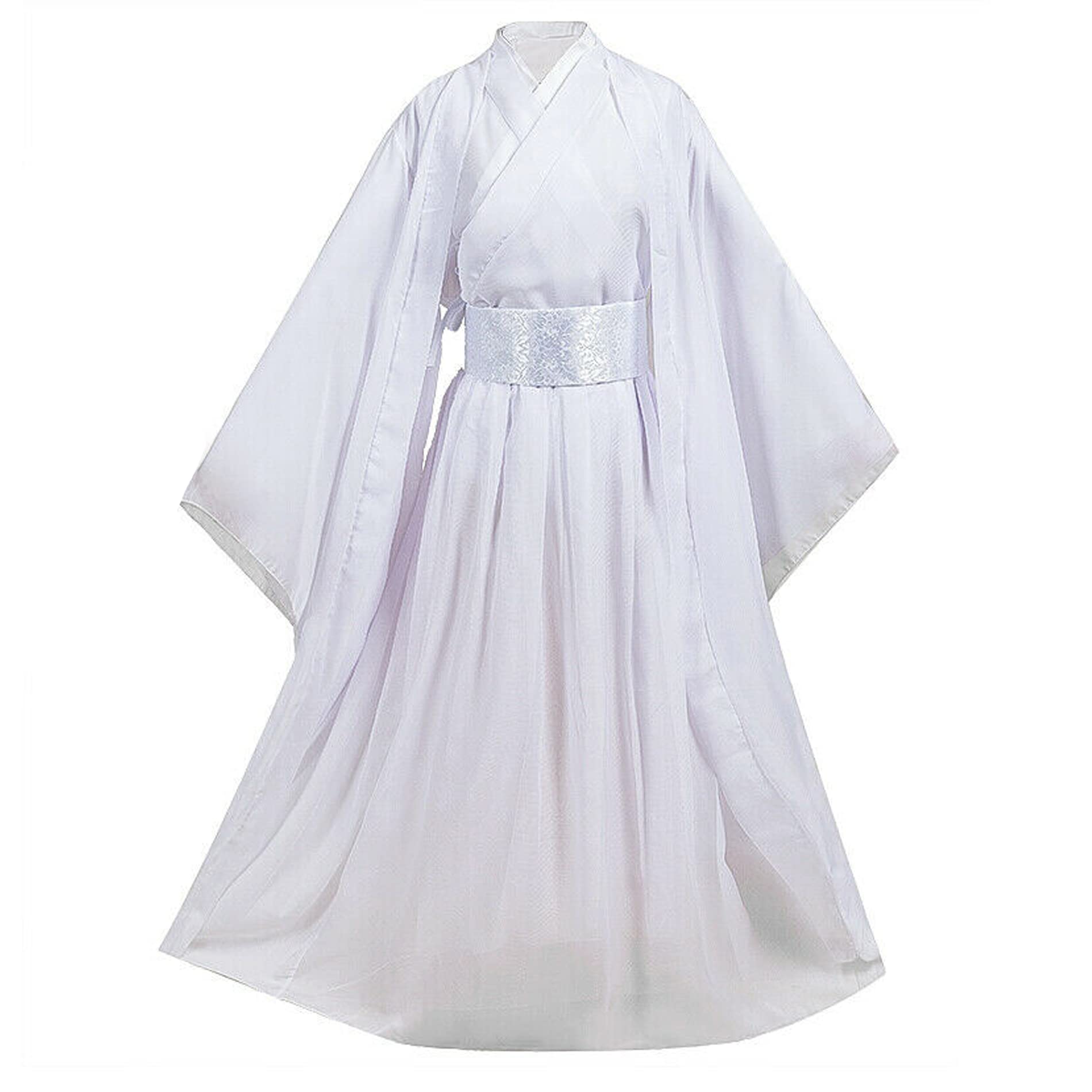 AGLAYOUPINAdult Xie Lian Cosplay Costume White Hanfu Dress Outfit