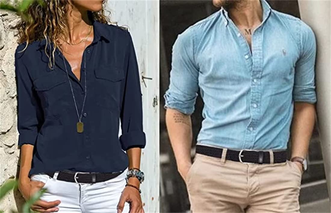 Belt for Mens Stretch Braided Web Belt Elastic for Casual Pants Jeans Perfect Belt (coffee, fits waist from 30