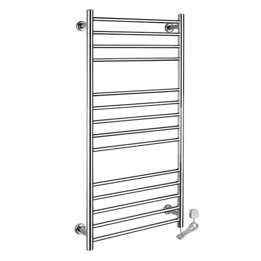 Radiador de baño FANGYAO 9006 con secado rápido de tubos redondos de acero inoxidable
