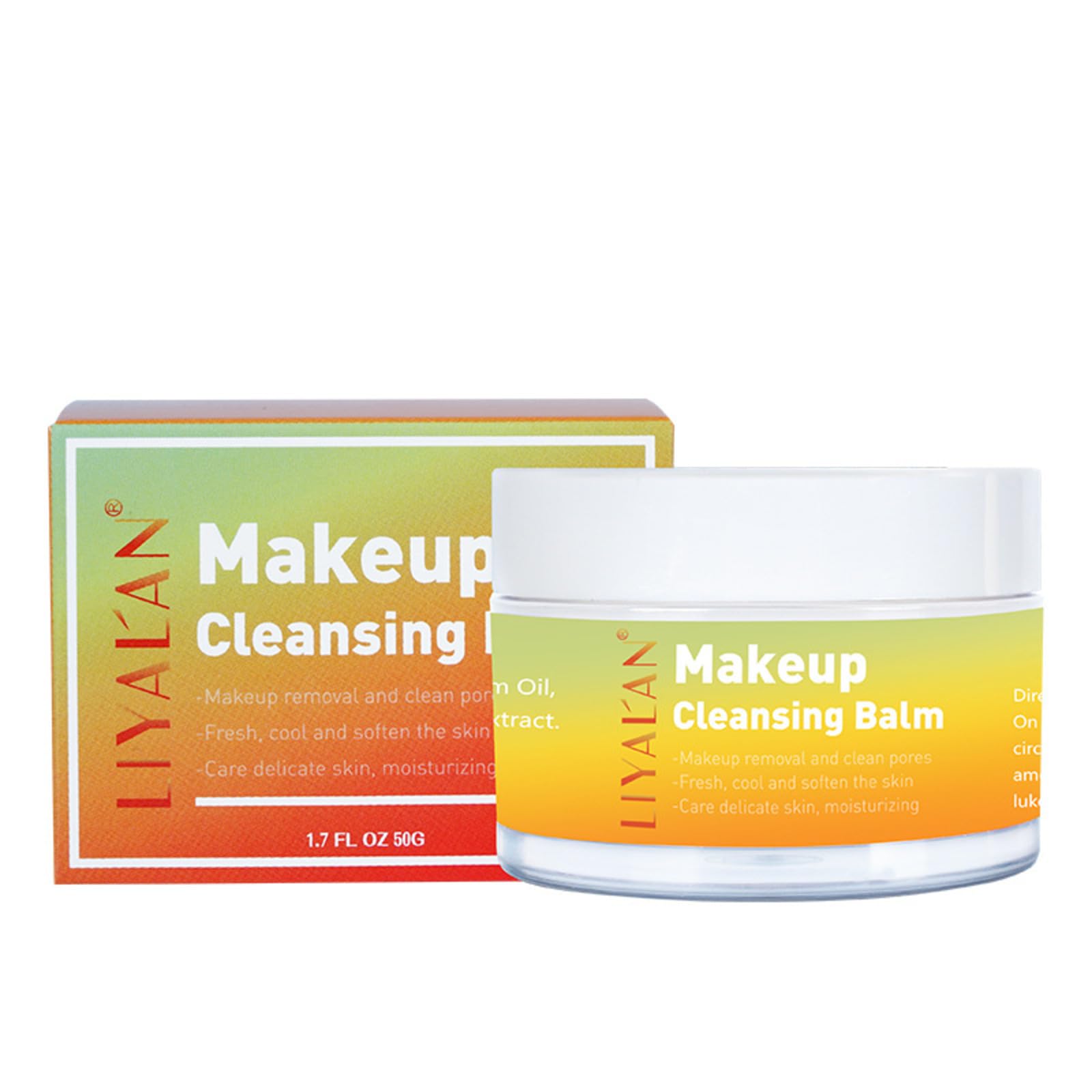 Joyeee Bálsamo Desmaquillante Facial (50 g) - Limpiador Facial, Apto para Todo Tipo de Piel, Ingredientes Naturales, Sentirse Flexible y Suave