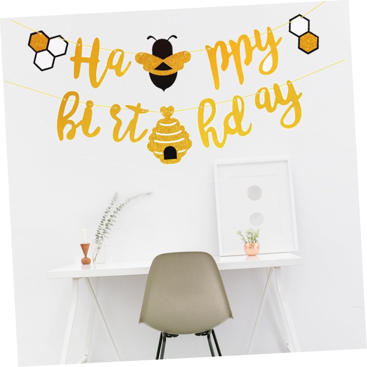 ibasenice 10pezzi Striscione Decorativo Per Compleanno Bunting Accessori Per Compleanno Per Facile Appendere e Riutilizzabile Design e