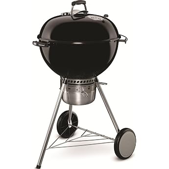 Weber Master-Touch Charcoal Grill for Outdoor Cooking and BBQ 22 Black