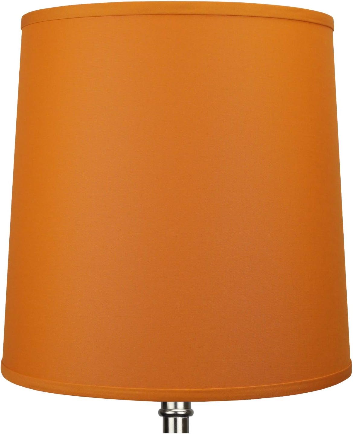 FenchelShades.com Lampshade 13" Top Diameter x 15" Bottom Diameter x 15" Slant Height with Washer (Spider) Attachment for Lamps with a Harp (Cedar)